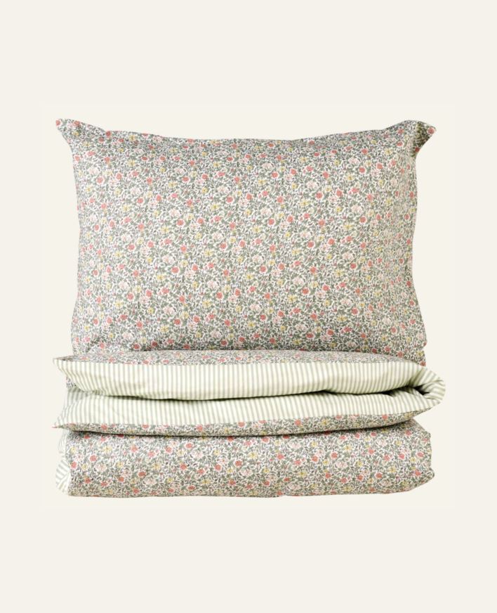 Bomull sengesett multi - 140x200 cm multi - 1