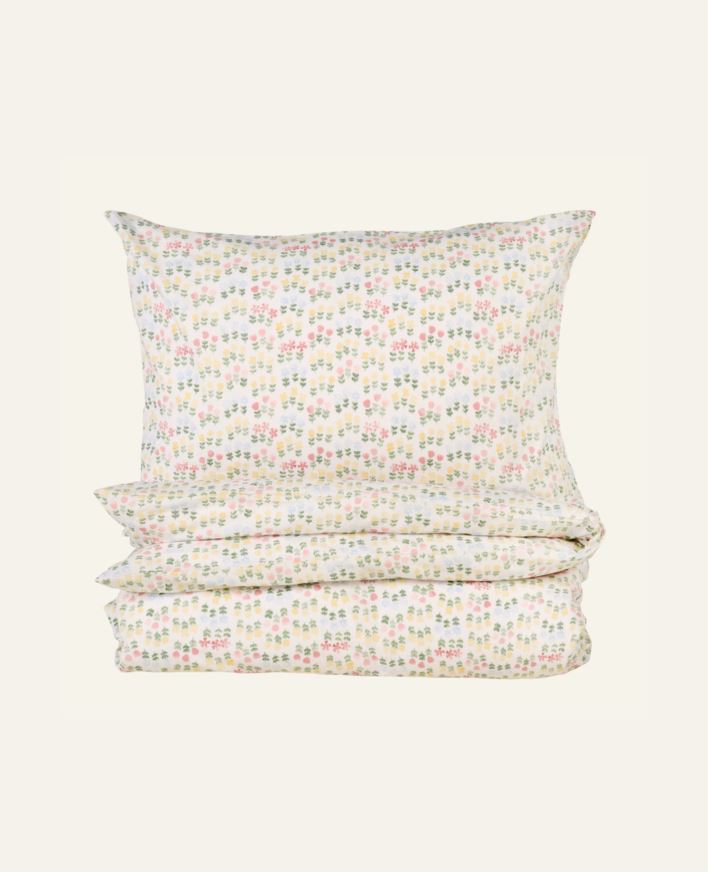 Bomull sengesett multi - 200x220 cm multi - 1