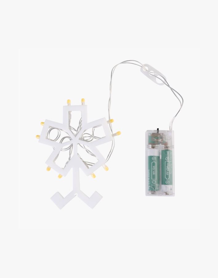 Led lys hvit - 9,5x13 cm hvit - 1