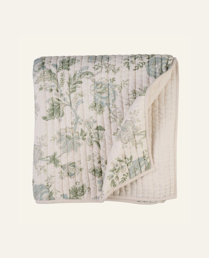 Sengeteppe grønn - 150x240 cm grønn - 1