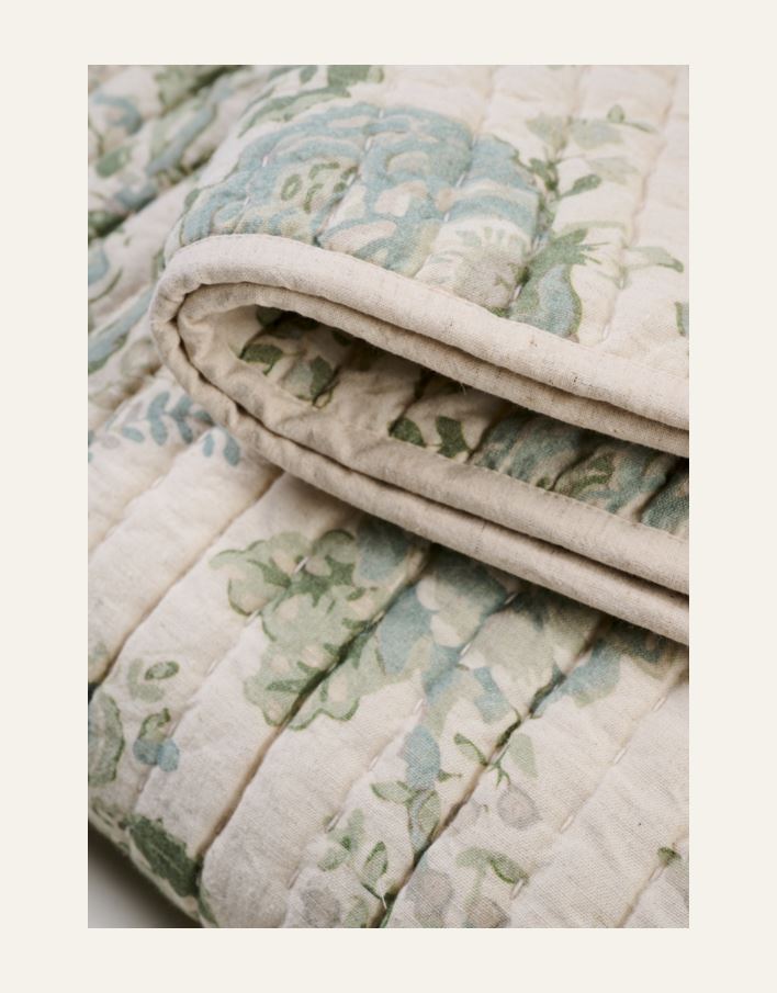 Sengeteppe grønn - 3