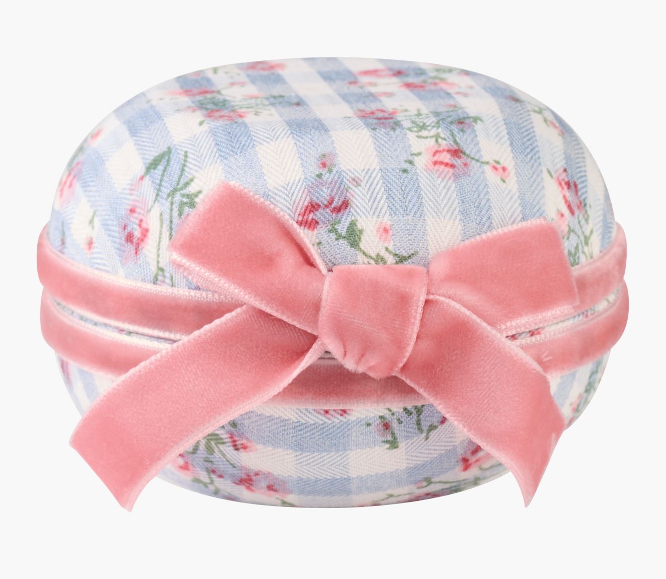 Smykkeskrin lys blå - ø7,8 cm lys blå - 1