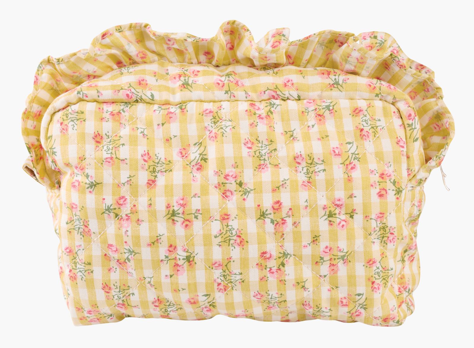 Toalettmappe lys gul - 14x20 cm lys gul - 1