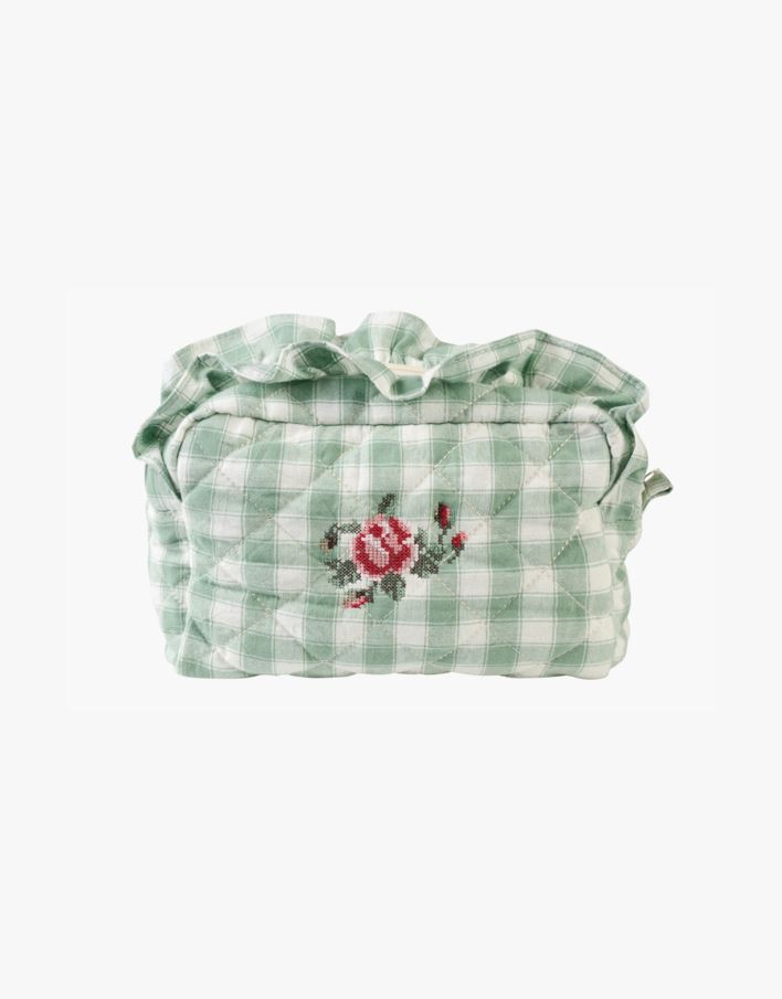 Toalettmappe grønn - 14x20 cm grønn - 1