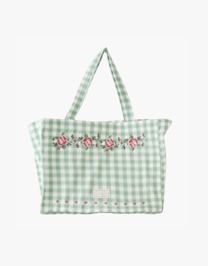 Totebag grønn - 33x43 cm grønn - 1