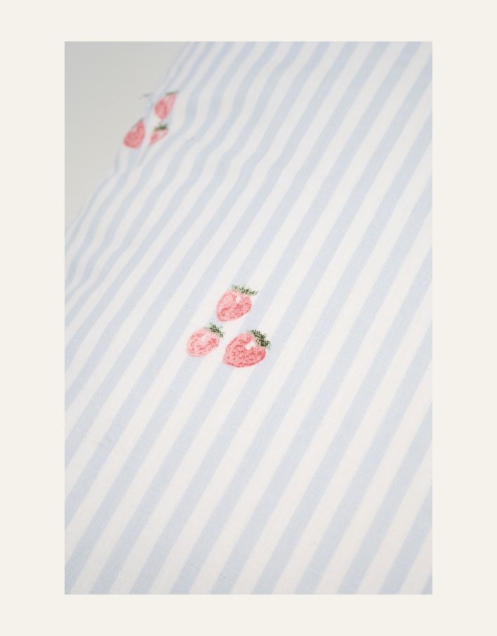 Bomull putevar lys blå - 2