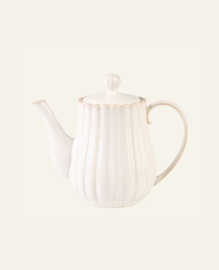 Kanne m/lokk hvit - 1150ml hvit - 1