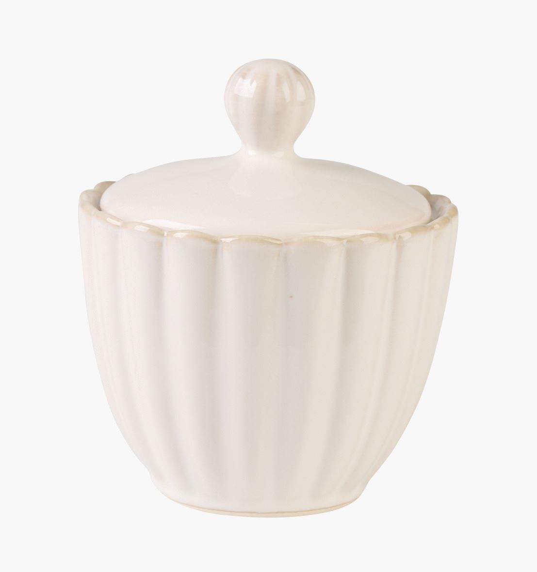 Sukkerskål hvit - 250ml hvit - 1