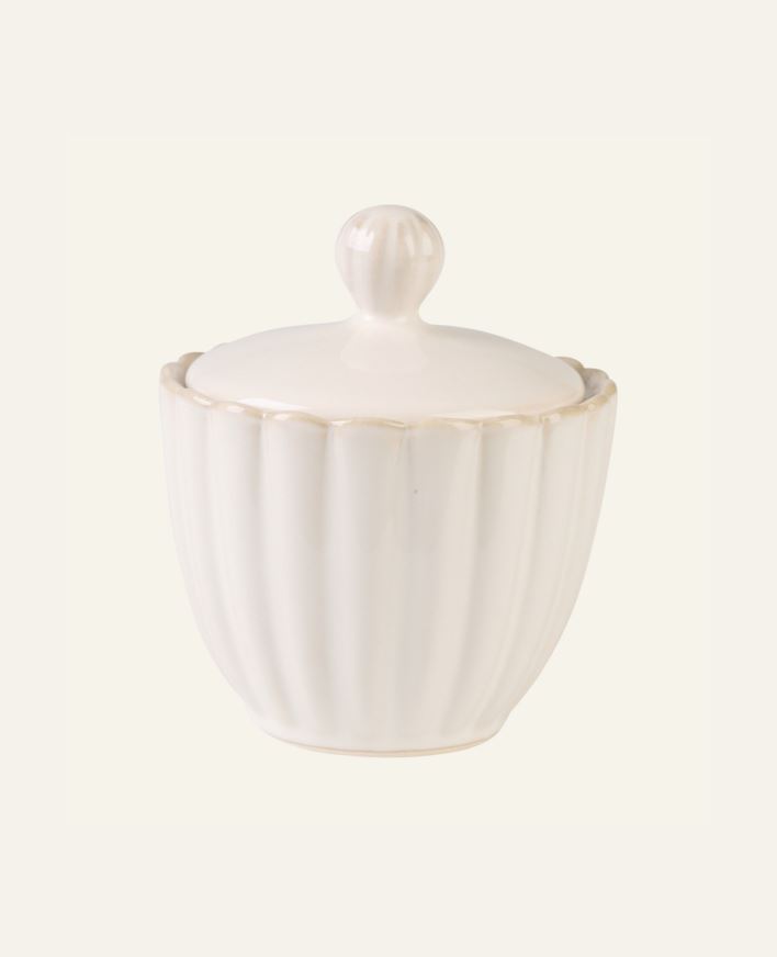 Sukkerskål hvit - 250ml hvit - 1