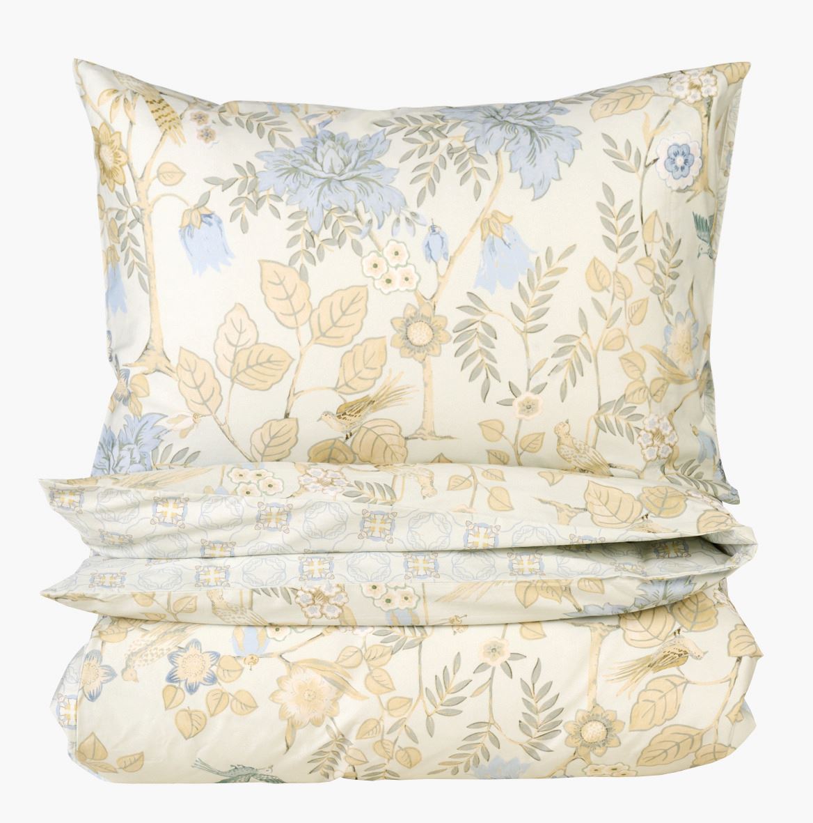 Sateng sengesett multi grønn - 140x200 cm multi grønn - 1