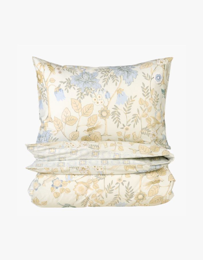 Sateng sengesett multi grønn - 140x200 cm multi grønn - 1