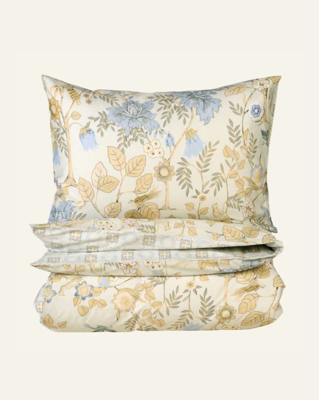 Sateng sengesett multi grønn - 140x220 cm/50x70 cm multi grønn - 1