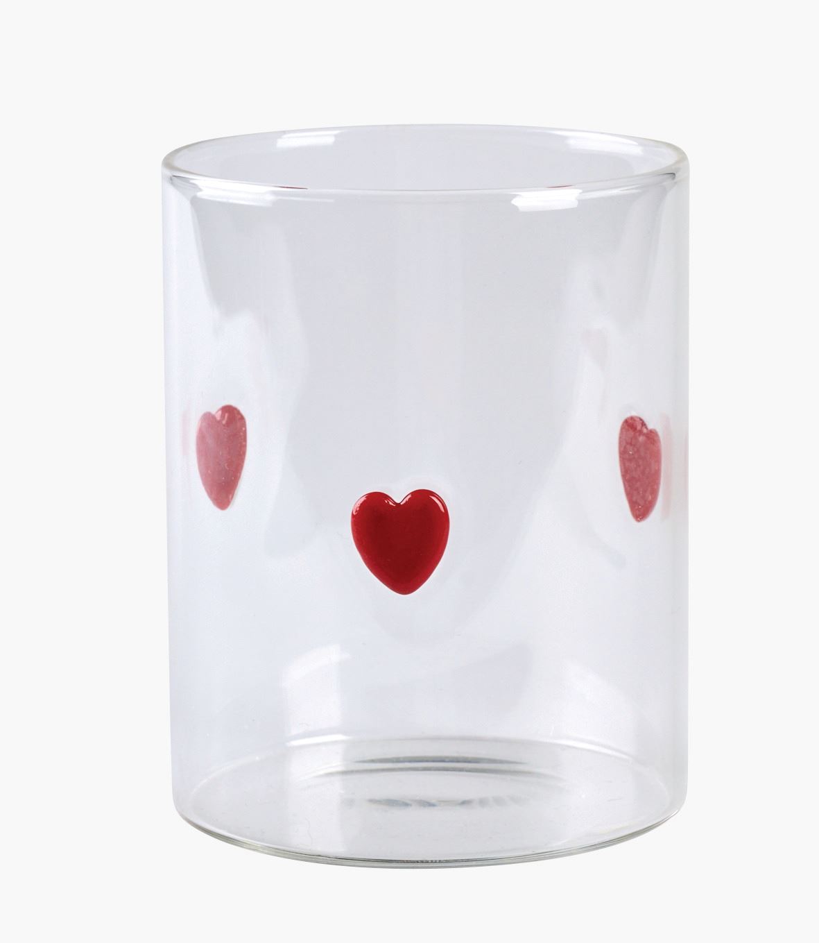 Drikkeglass rød - 400 ml rød - 1