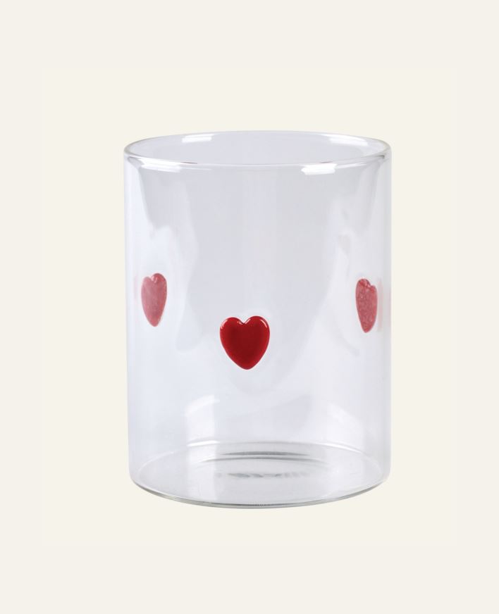 Drikkeglass rød - 400 ml rød - 1