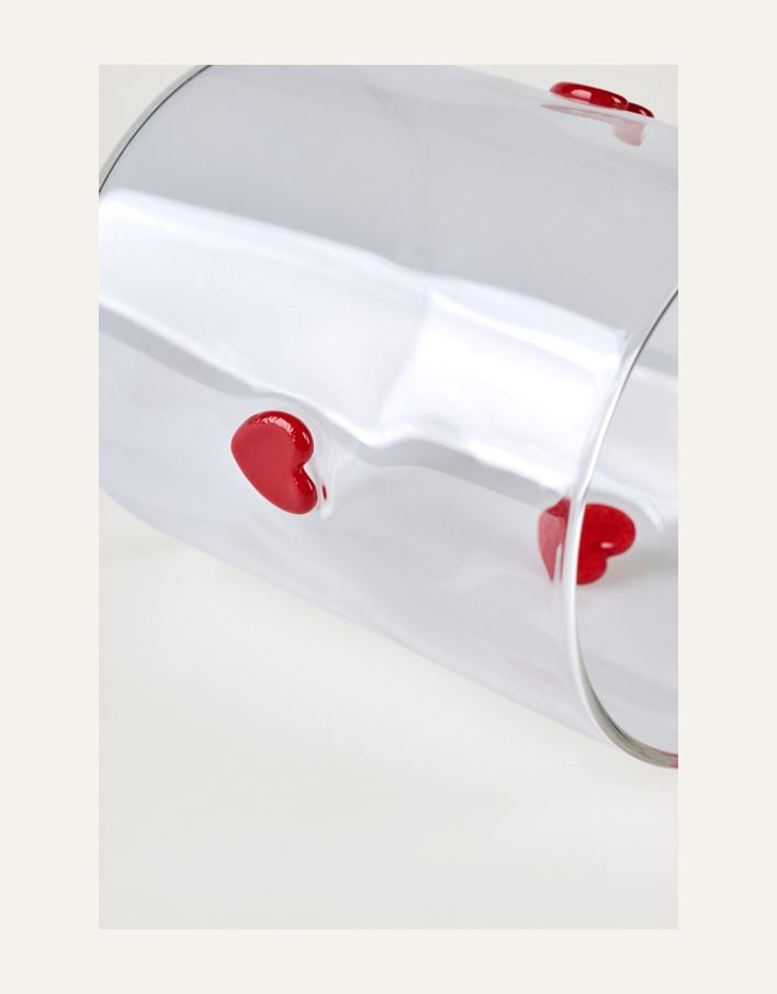 Drikkeglass rød - 2