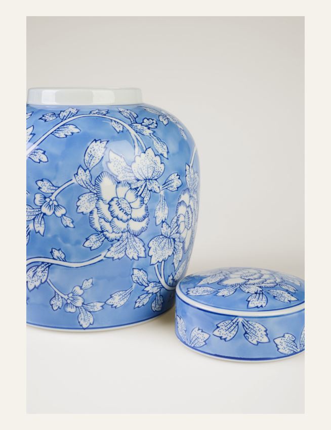 Dekorkrukke blå - 2