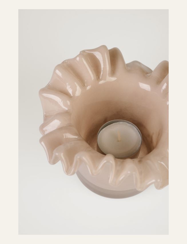 Telysholder taupe - 2