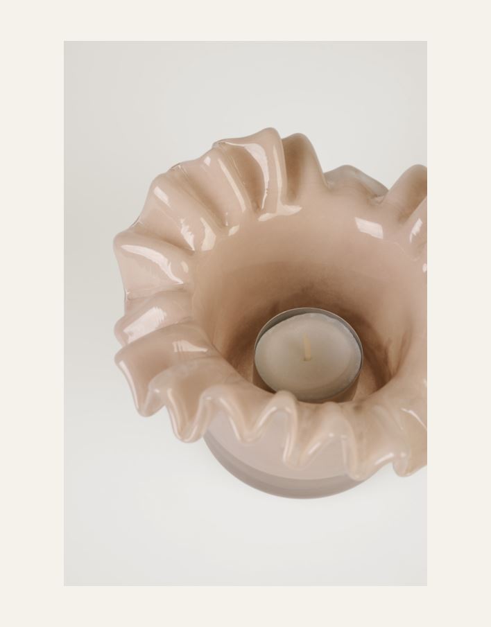 Telysholder taupe - 2