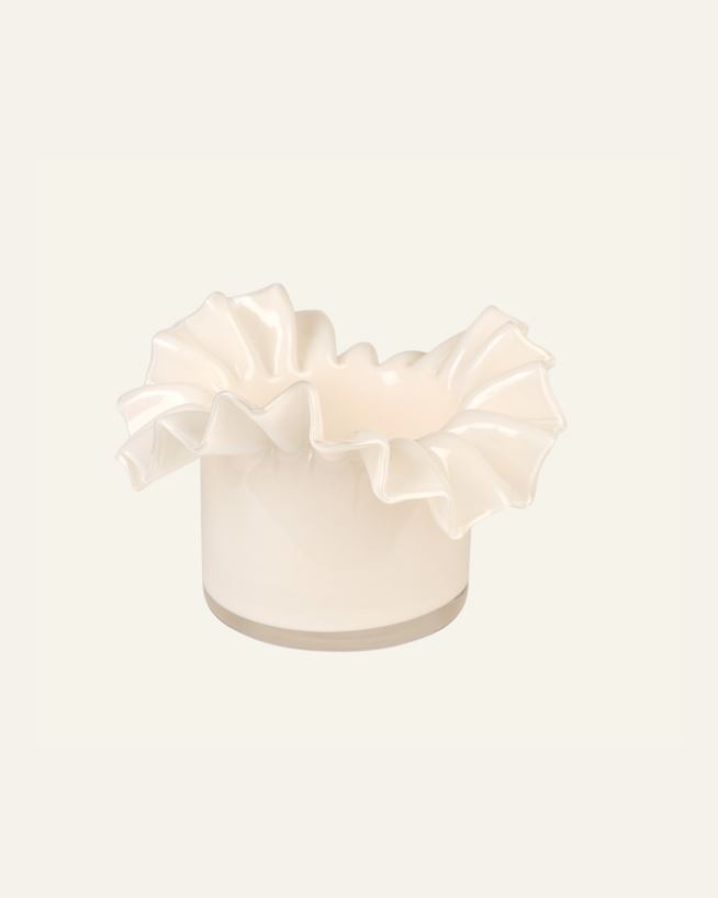 Telysholder offwhite - 16,5x16,5x9 cm offwhite - 1