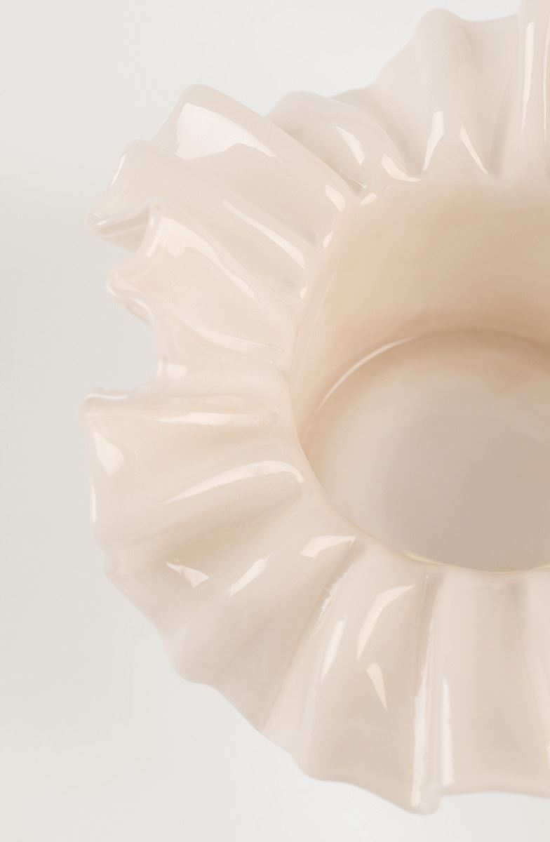 Telysholder lys beige - 2