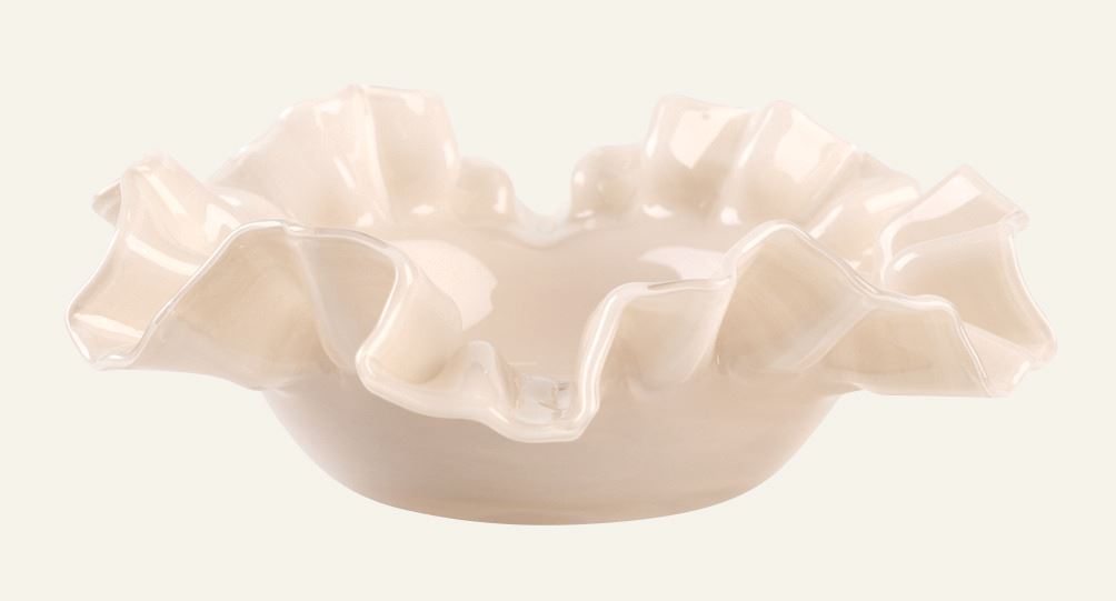 Telysholder lys beige - 19,5x19,5x6 cm lys beige - 1