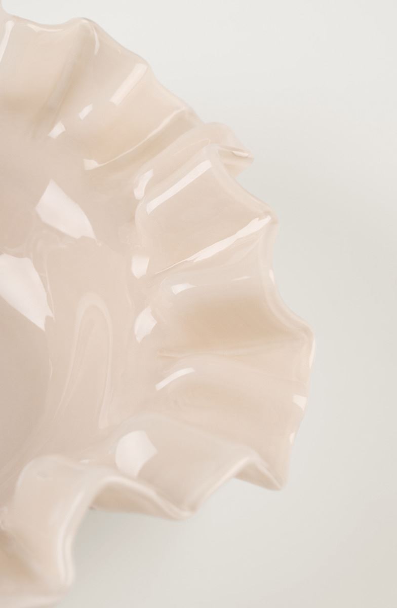Telysholder lys beige - 2
