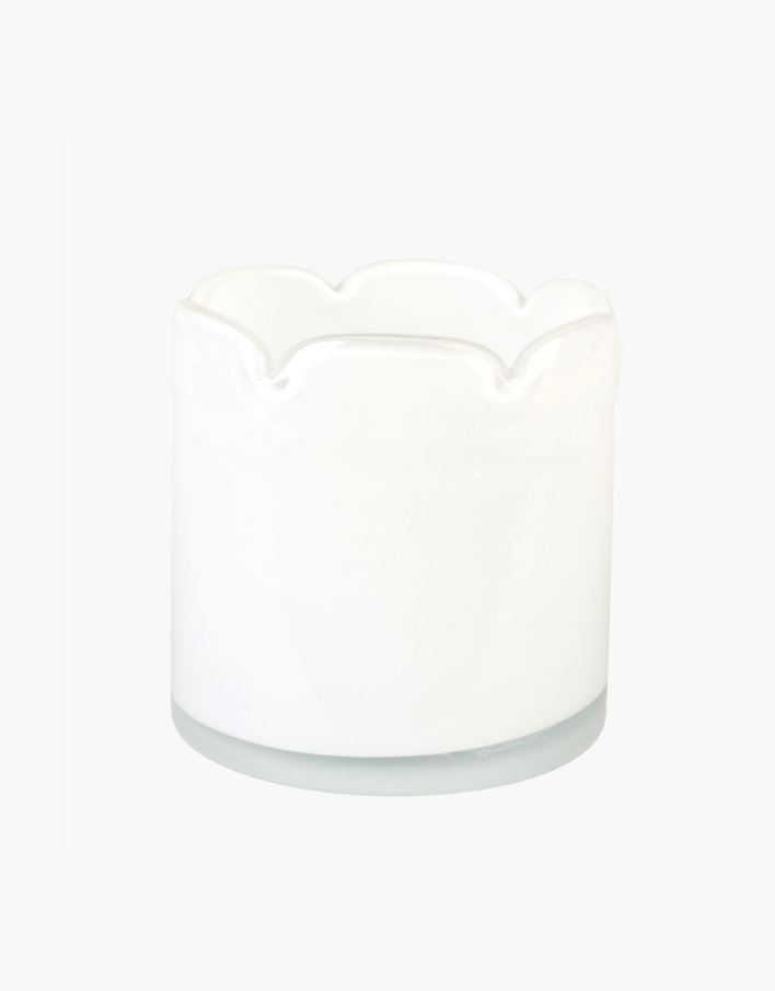 Telysholder hvit - 12x12x12 cm hvit - 1