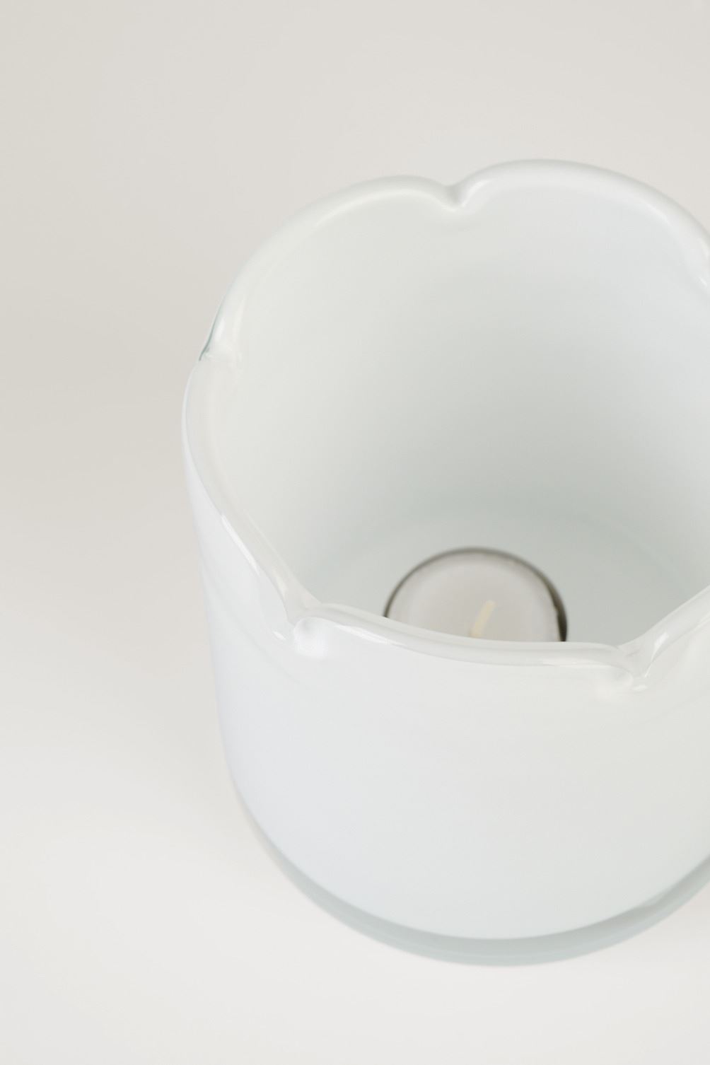 Telysholder hvit - 2