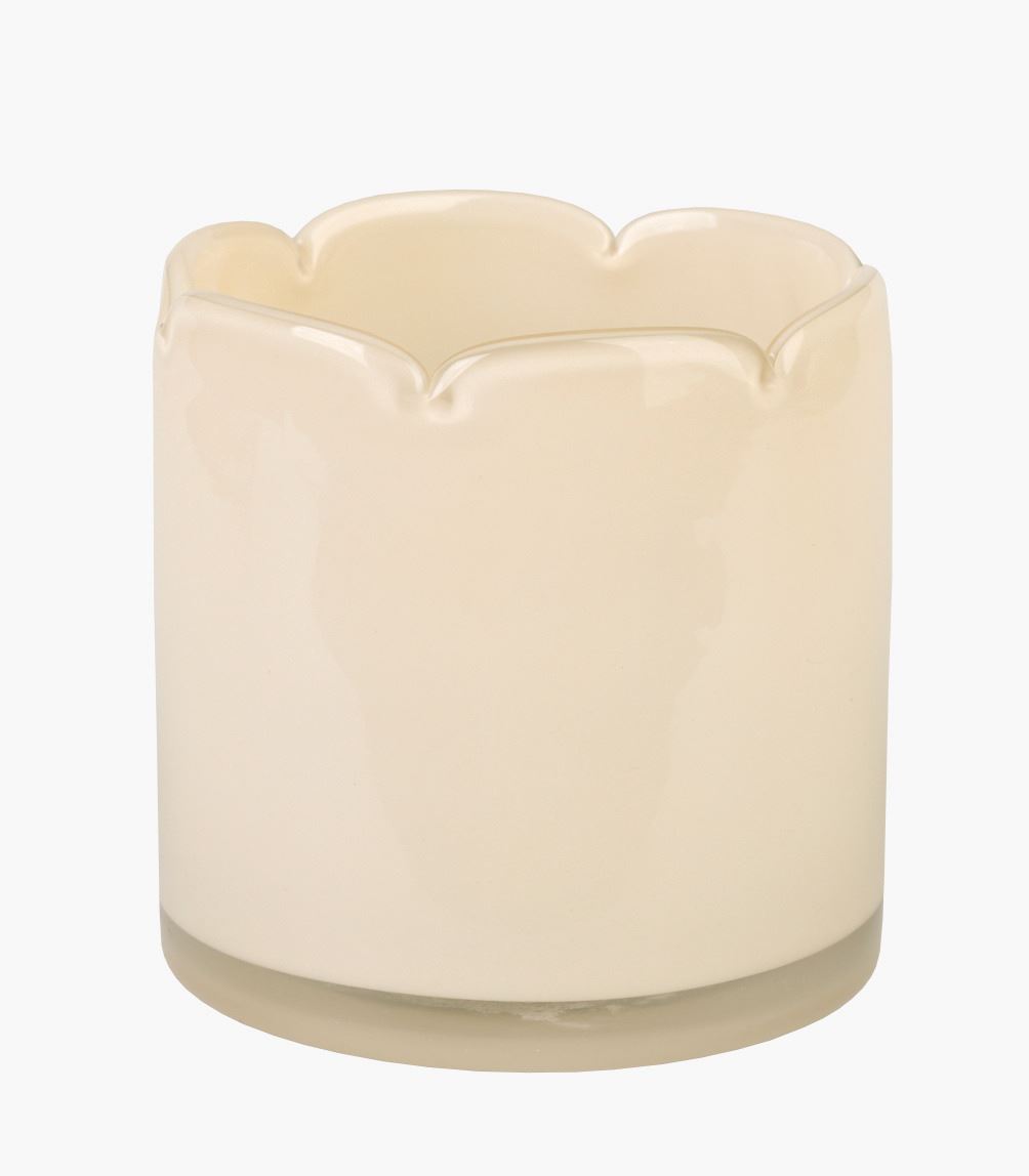 Telysholder beige - 12x12x12 cm beige - 1