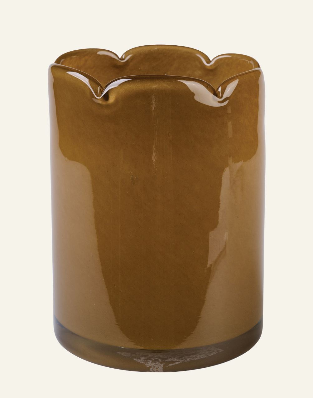 Telysholder brun - 12x12x12 cm brun - 1
