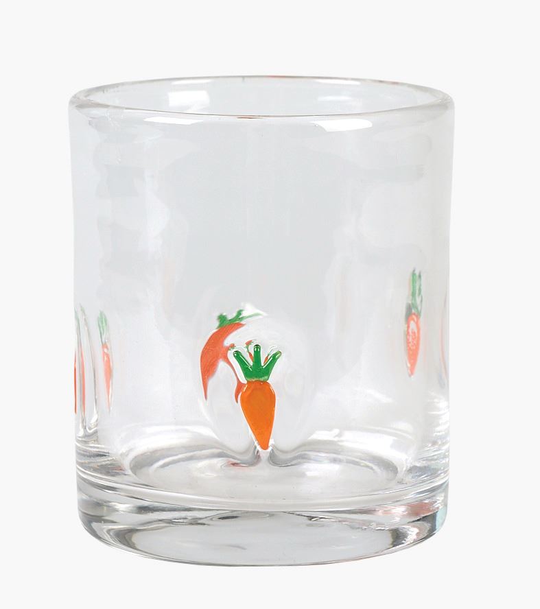 Telysholder multi orange - 8,5x8,5x10 cm multi orange - 1