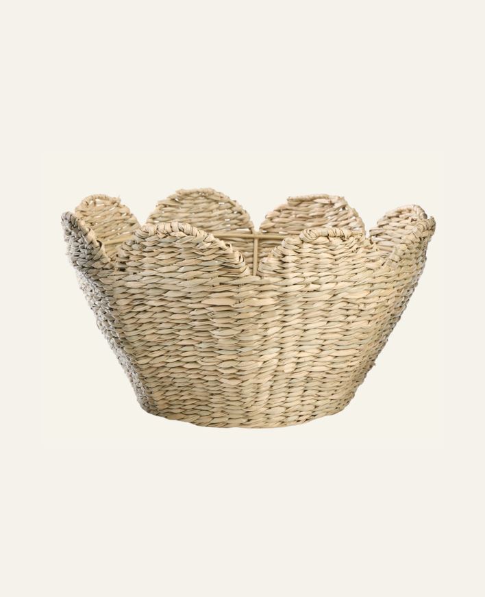 Kurv lys natur - 21x21x12 cm lys natur - 1