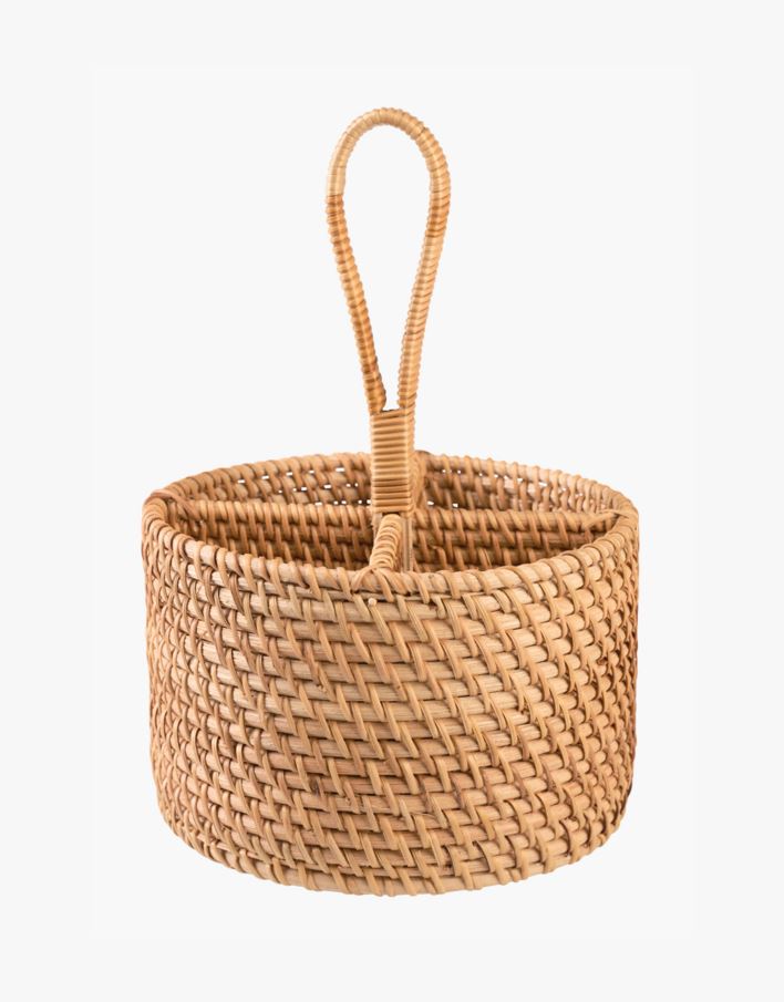 Bestikkurv natur - 19x19x28 cm natur - 1