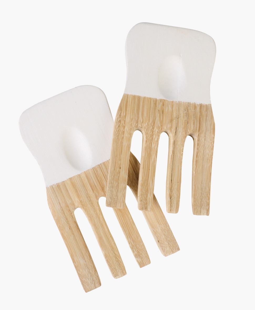 Salatbestikk natur - 17x9 cm natur - 1