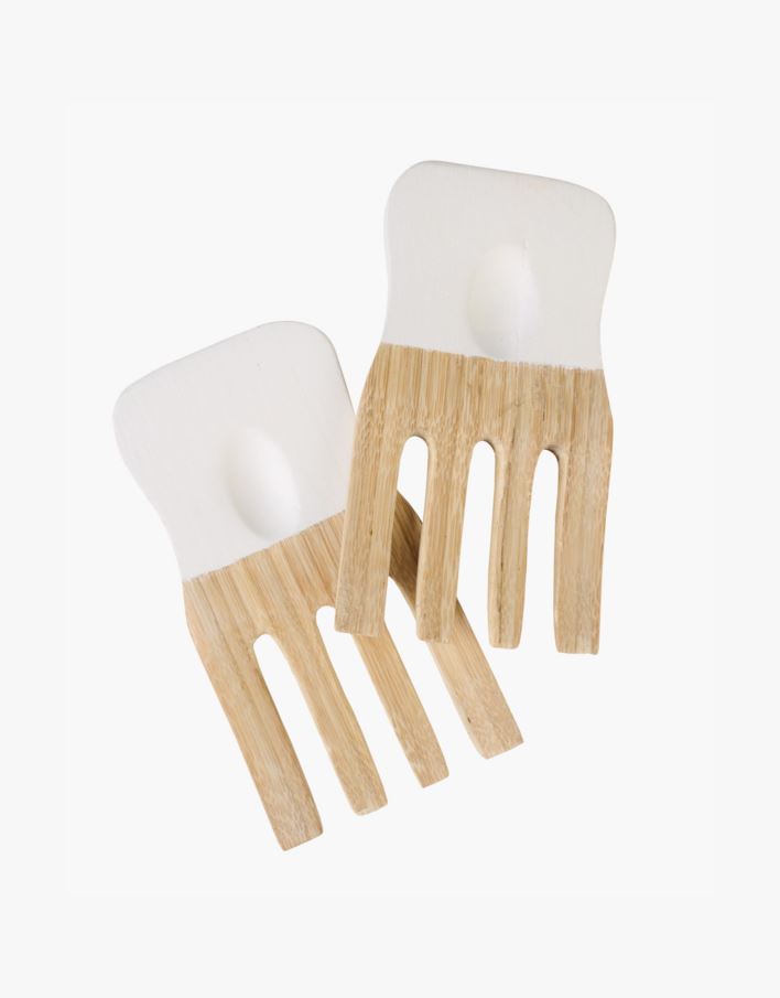 Salatbestikk natur - 17x9 cm natur - 1