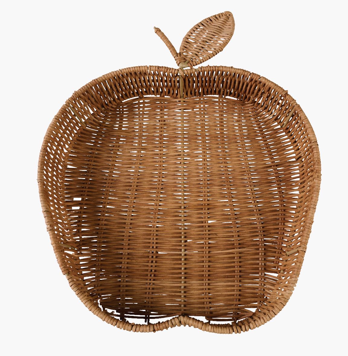 Kurv natur - 32x30x6,5 cm natur - 1