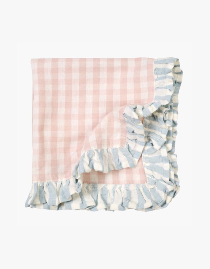 Tøyserviett lys rosa - 45x45 cm lys rosa - 1