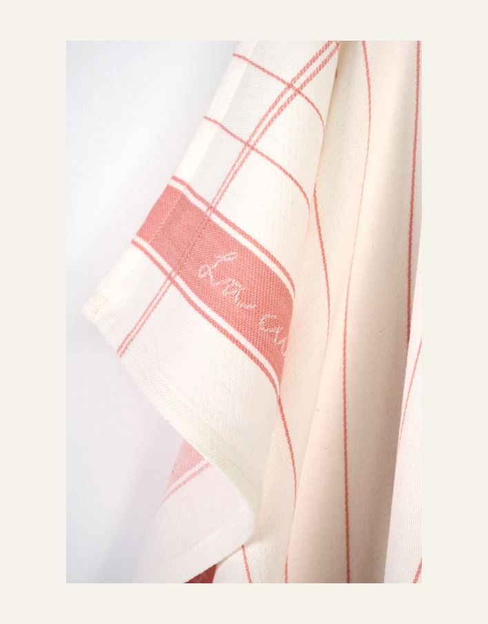 Kjøkkenhåndkle rosa - 2