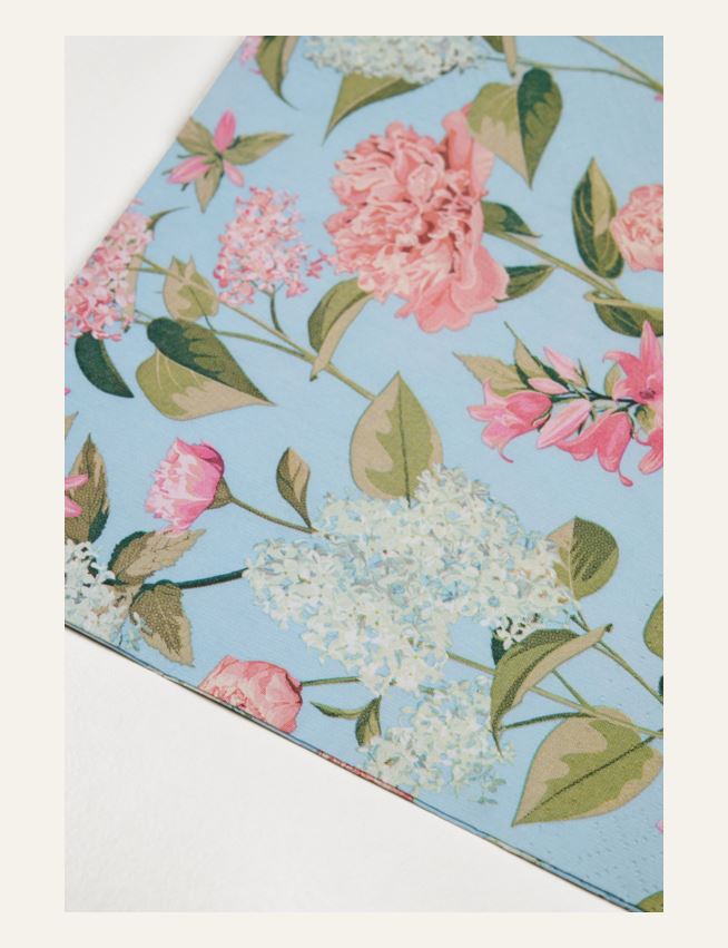 Papirservietter multi rosa - 2