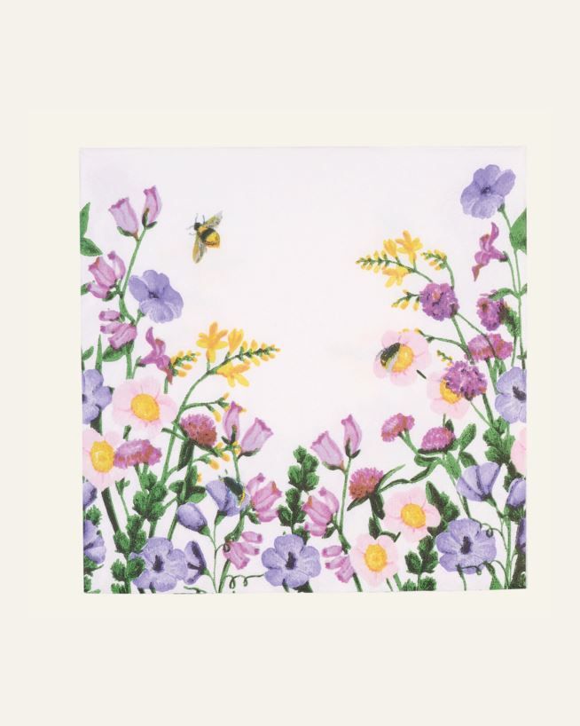 Papirservietter multi hvit - 33x33 cm multi hvit - 1