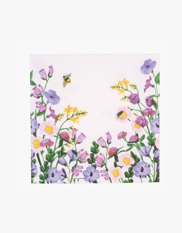 Papirservietter multi hvit - 33x33 cm multi hvit - 1