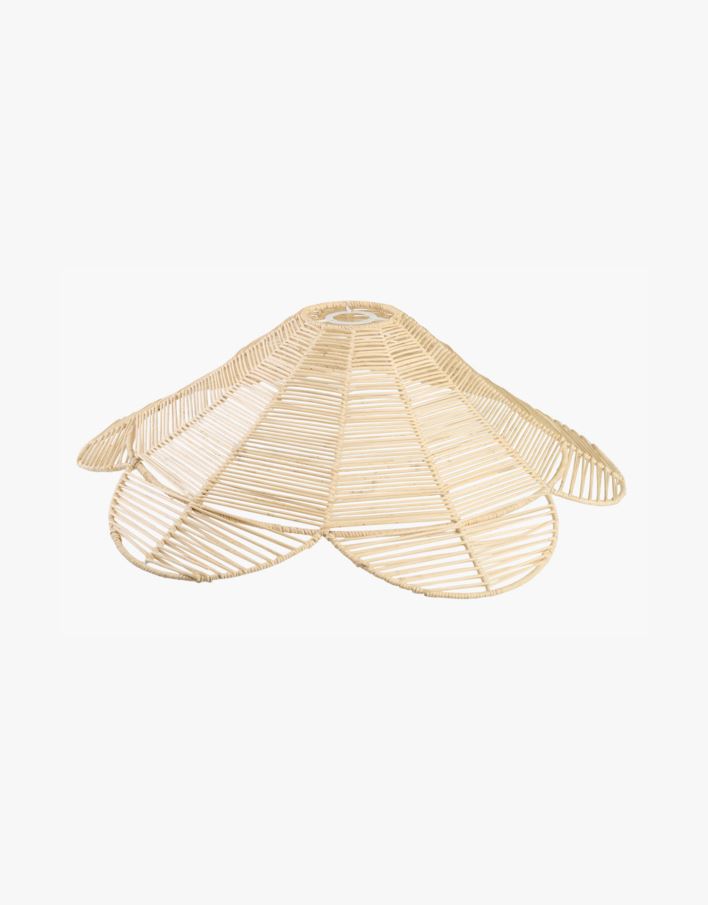 Lampeskjerm lys natur - ø66x20 lys natur - 1