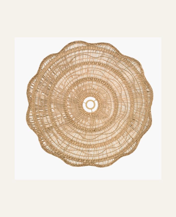 Lampeskjerm natur - ø79x1 cm natur - 1