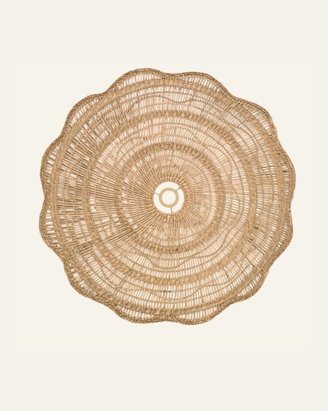 Lampeskjerm natur - ø79x1 cm natur - 1