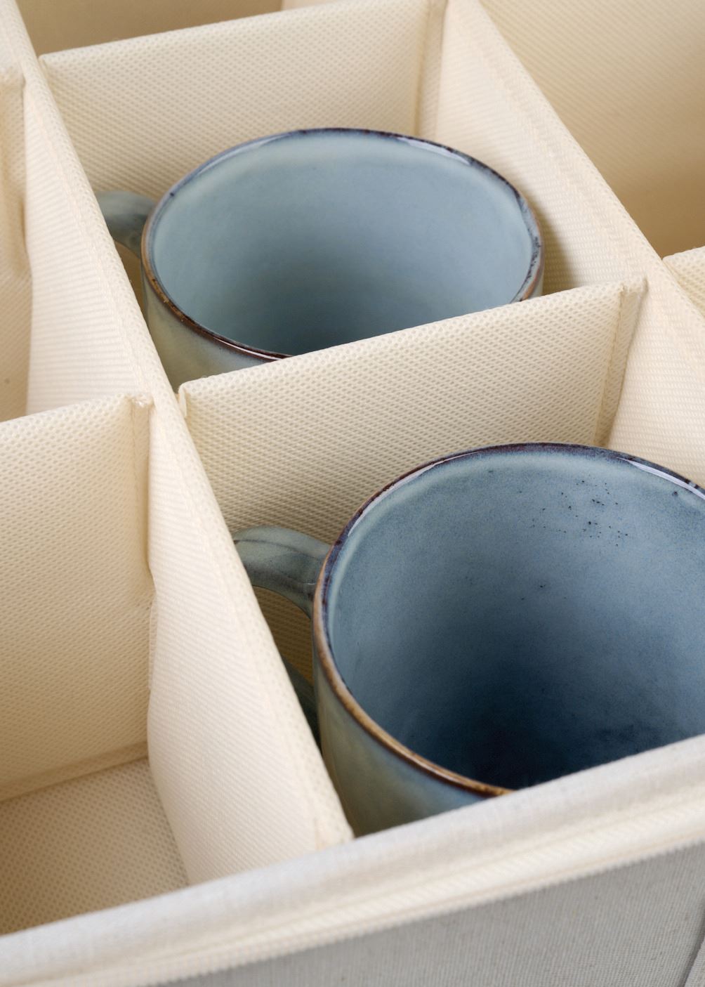 Oppbevaringsboks lys natur - 3