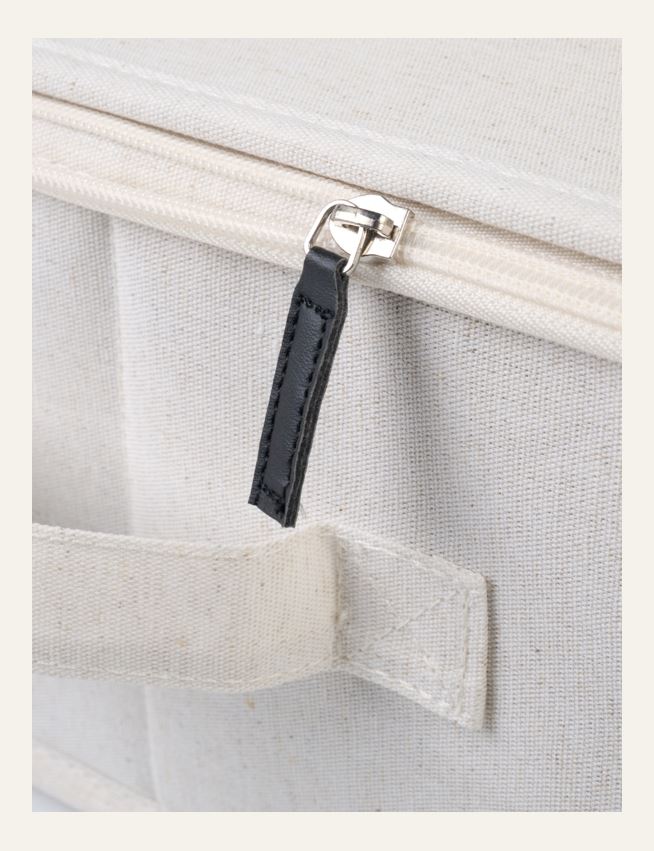 Oppbevaringsboks lys natur - 2