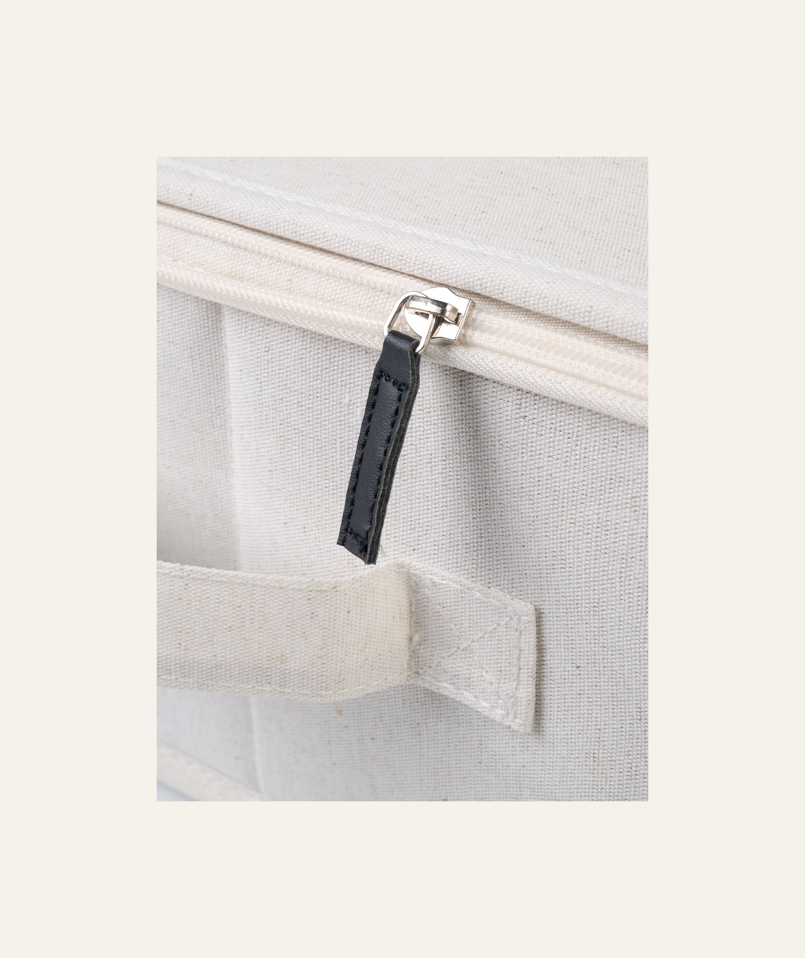 Oppbevaringsboks lys natur - 2