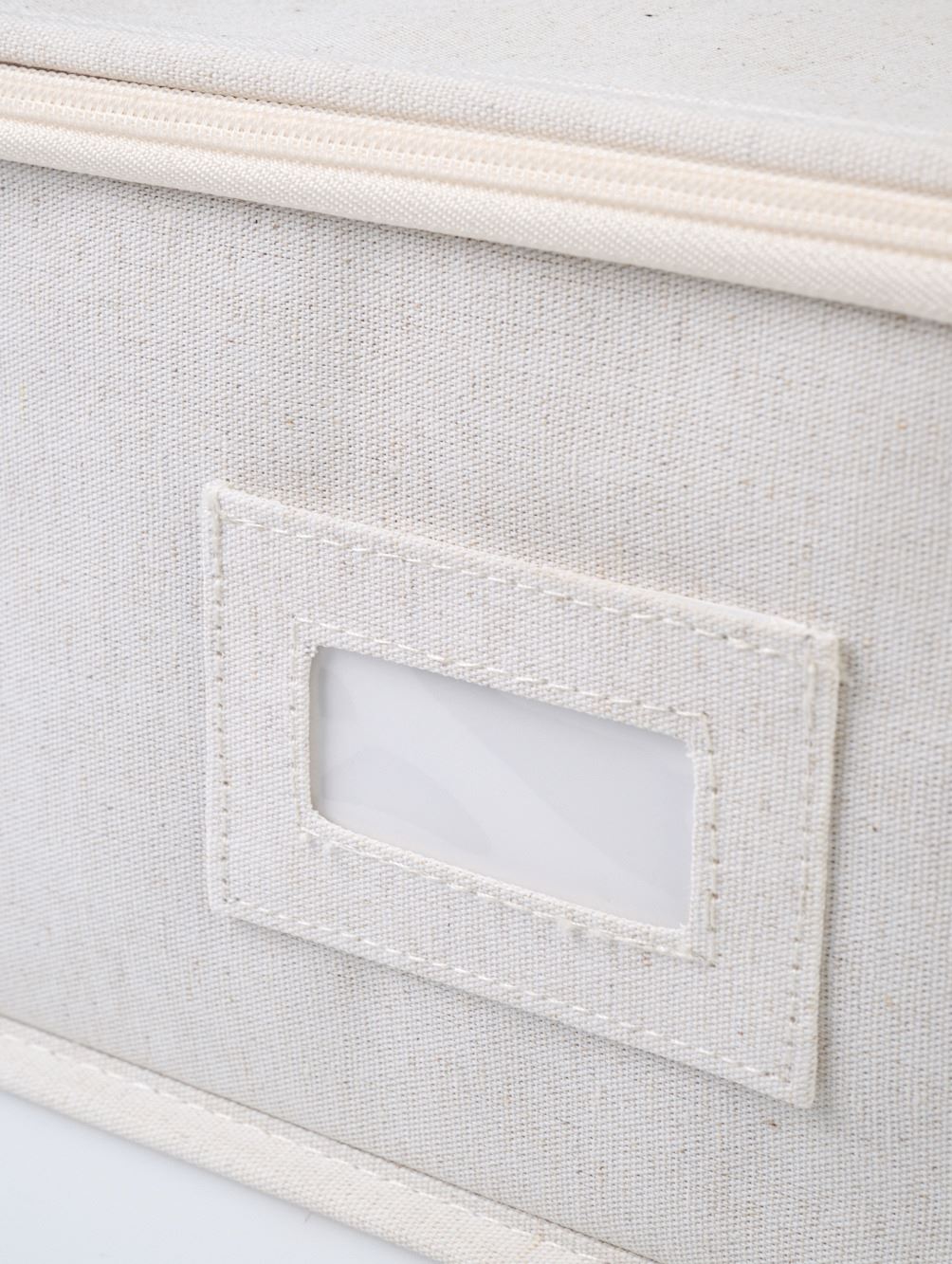 Oppbevaringsboks lys natur - 4