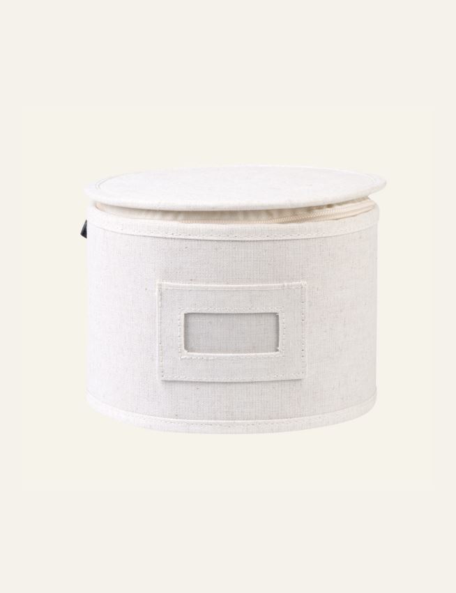 Oppbevaringsboks lys natur - 2