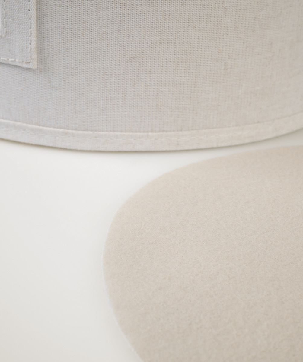 Oppbevaringsboks lys natur - 5